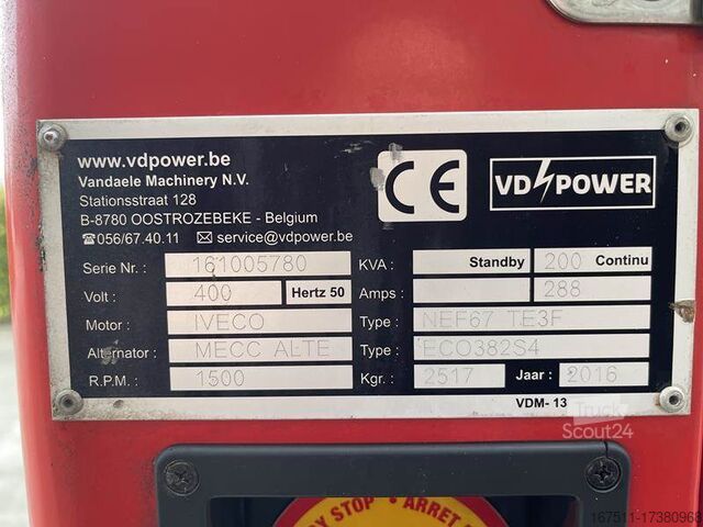 Agregado Himoinsa HFW - 200 - DSETR