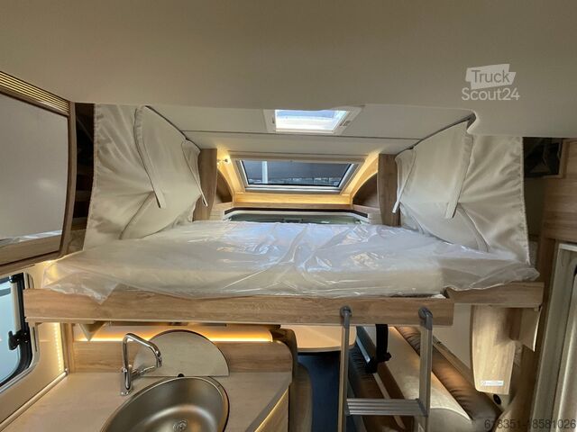 Camping-car semi-intégré EURA MOBIL PROFILA RS 675 SB, Dachklima, Fahrradträger