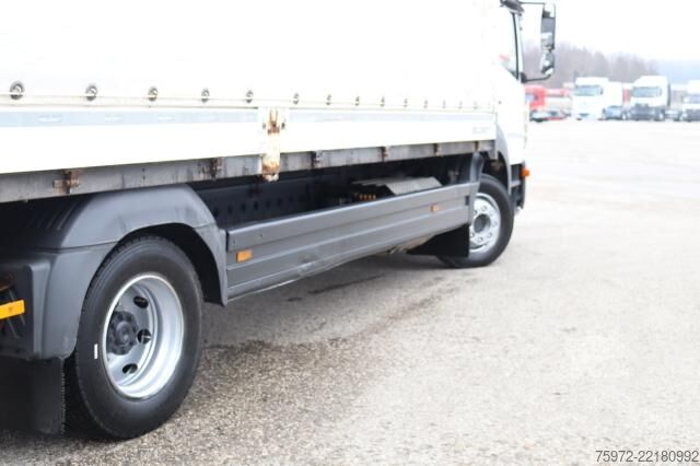 Camión plataforma con toldo Mercedes-Benz Atego 1224 L