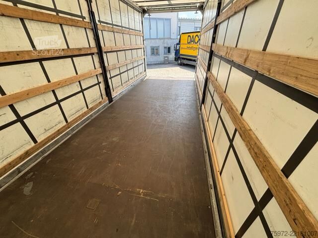 Φορτηγό πλατφόρμα με μουσαμά  Atego 1524L EDSCHA Curtainsider