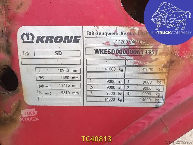Transporte de contenedores Krone 