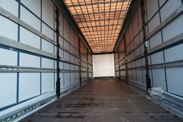 Open oplegger met zeil WIELTON FIRANKA / MEGA / SYSTEM BDE - ROZSUWANE S?UPKI /