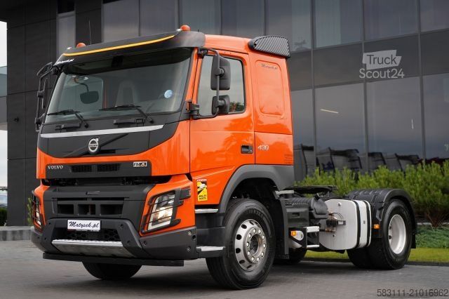 Τυπική μονάδα τράκτορα VOLVO FMX 430 / HYDRAULIKA / NISKA KABINA / ALUFELGI /