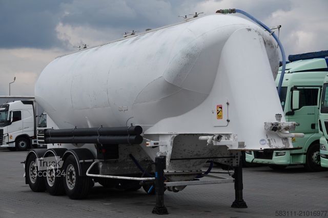Semi-remorque silo SPITZER CEMENTONACZEPA / 37 000 L / SILOS / 3 KOMORY / O