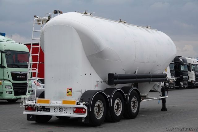 Semi-remorque silo SPITZER CEMENTONACZEPA / 37 000 L / SILOS / 3 KOMORY / O