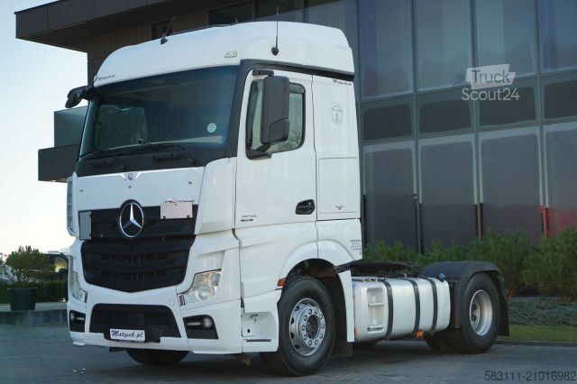 Standard nyergesvontató MERCEDES-BENZ ACTROS 1842 / EURO 5 EEV / RETARDER / STREAM SPA