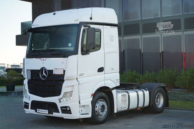 Standard nyergesvontató MERCEDES-BENZ ACTROS 1842 / EURO 5 EEV / RETARDER / STREAM SPA