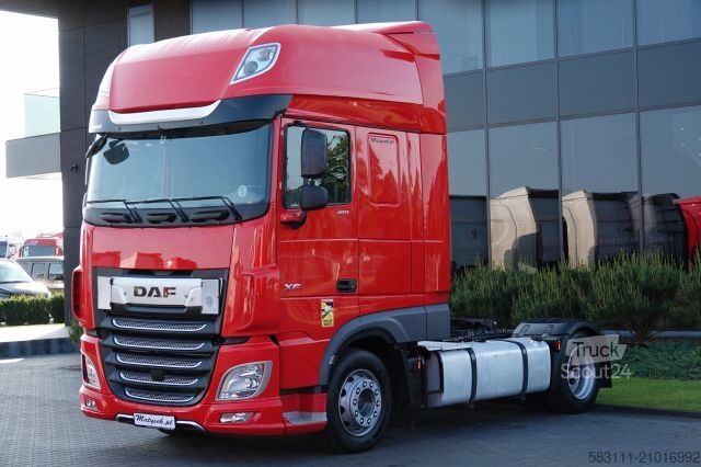 Standard nyergesvontató DAF XF 480 / LOW DECK / MEGA / 2021 / SSC / PO Z?OTY