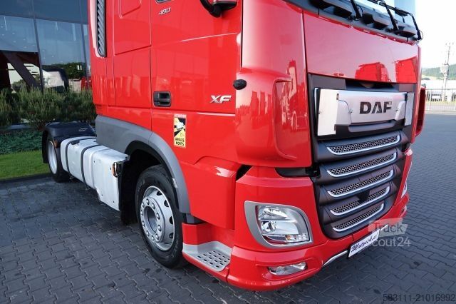 Standard nyergesvontató DAF XF 480 / LOW DECK / MEGA / 2021 / SSC / PO Z?OTY