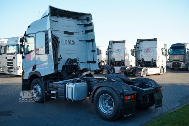 Standard tractor unit RENAULT T 460 / HYDRAULIKA DWUOBWODOWA / RETARDER / SPRO