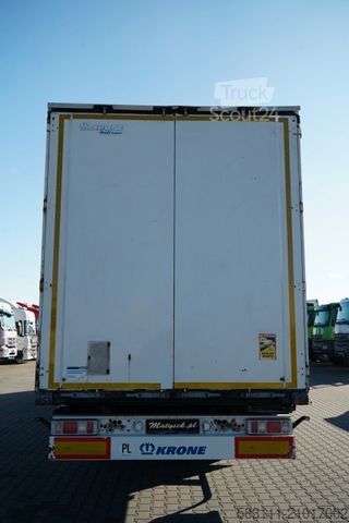 Auflieger mit Pritsche & Plane KRONE FIRANKA / STANDARD / KOSZ NA PALETY / O? PODNOS