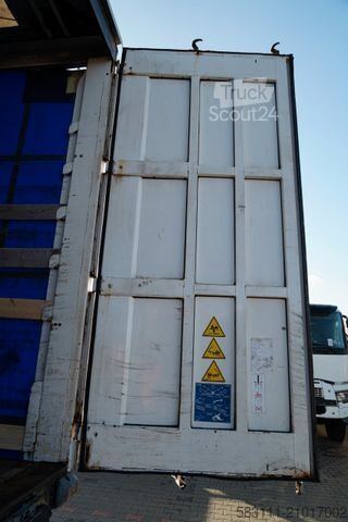 Auflieger mit Pritsche & Plane KRONE FIRANKA / STANDARD / KOSZ NA PALETY / O? PODNOS