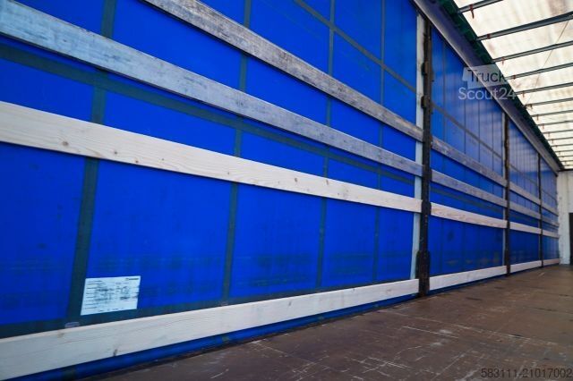 Auflieger mit Pritsche & Plane KRONE FIRANKA / STANDARD / KOSZ NA PALETY / O? PODNOS