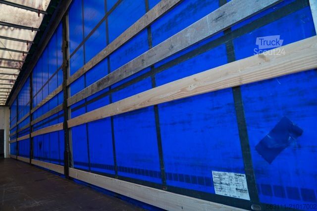 Auflieger mit Pritsche & Plane KRONE FIRANKA / STANDARD / KOSZ NA PALETY / O? PODNOS