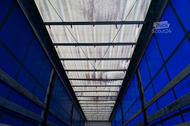 Auflieger mit Pritsche & Plane KRONE FIRANKA / STANDARD / KOSZ NA PALETY / O? PODNOS