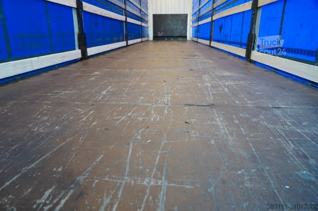 Auflieger mit Pritsche & Plane KRONE FIRANKA / STANDARD / KOSZ NA PALETY / O? PODNOS