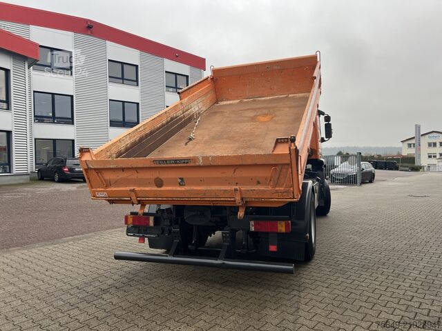 Camion-benne tricar Iveco-Magirus Trakker 190E350 4x4 Trakker 190E350 4x4, Winterdienstausstattung, Meiller-Kipper