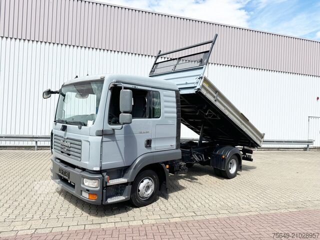Three-way tipper van MAN TGL 8.180 4x2 BB Doka TGL 8.180 4x2 BB Doka, 2x AHK