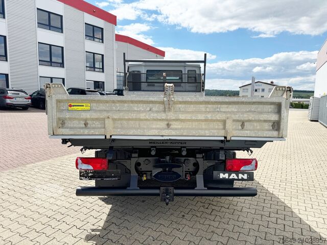 Three-way tipper van MAN TGL 8.180 4x2 BB Doka TGL 8.180 4x2 BB Doka, 2x AHK