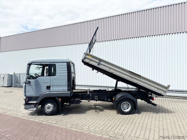 Three-way tipper van MAN TGL 8.180 4x2 BB Doka TGL 8.180 4x2 BB Doka, 2x AHK