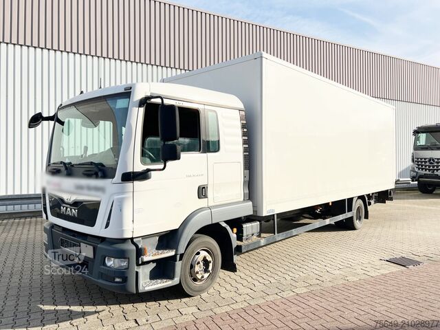 Vrachtwagen met bakwagen MAN TGL 12.220 4X2 BL TGL 12.220 4X2 BL mit Dhollandia LBW