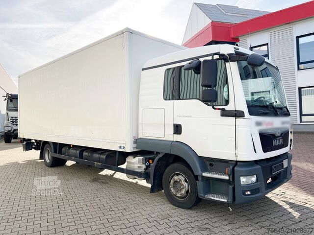 Vrachtwagen met bakwagen MAN TGL 12.220 4X2 BL TGL 12.220 4X2 BL mit Dhollandia LBW