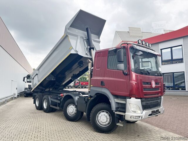 Camion à usage spécial Tatra Phoenix 8x8 Phoenix 8x8, Stahlmulde ca. 22m³, hydr. Heckklappe