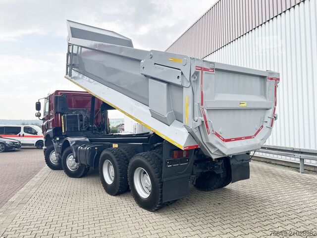 Camion à usage spécial Tatra Phoenix 8x8 Phoenix 8x8, Stahlmulde ca. 22m³, hydr. Heckklappe