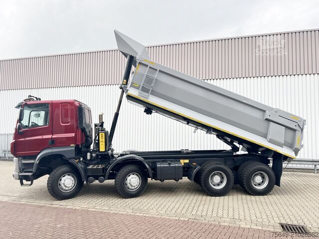 Camion à usage spécial Tatra Phoenix 8x8 Phoenix 8x8, Stahlmulde ca. 22m³, hydr. Heckklappe