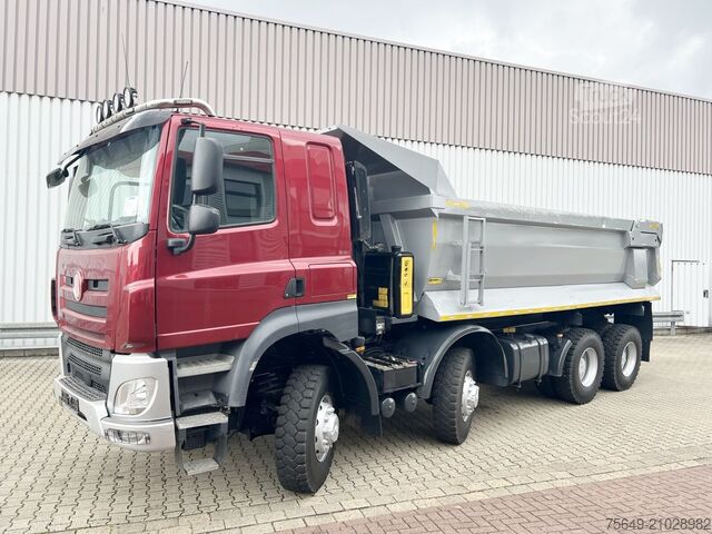 Camion à usage spécial Tatra Phoenix 8x8 Phoenix 8x8, Stahlmulde ca. 22m³, hydr. Heckklappe