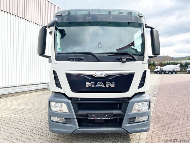 Grue montée sur camion MAN TGS 26.360/400 6x2-4 BL TGS 26.360/400 6x2-4 BL, Lenk-/Lift, Kran Atlas AK 206.3E A5, Funk