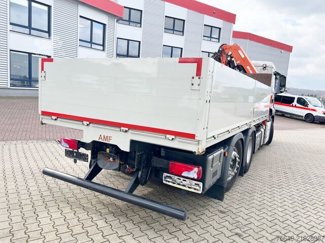 Grue montée sur camion MAN TGS 26.360/400 6x2-4 BL TGS 26.360/400 6x2-4 BL, Lenk-/Lift, Kran Atlas AK 206.3E A5, Funk