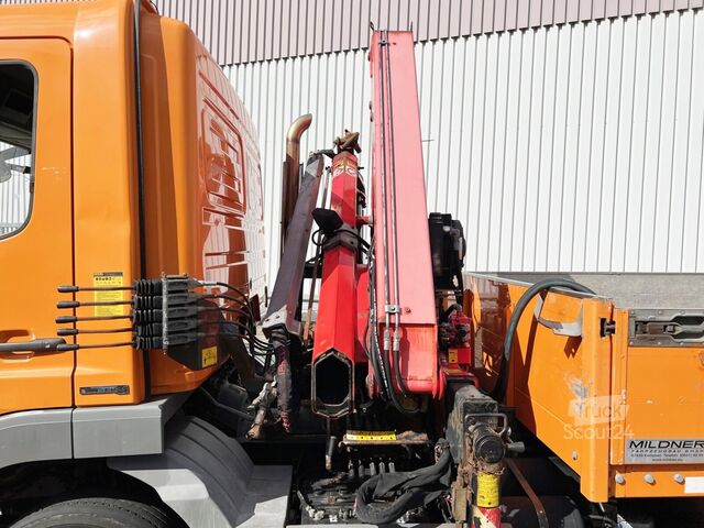 Grue montée sur camion Mercedes-Benz Atego 1024 L 4x2 Atego 1024 L 4x2 mit Kran Fassi F80A.0.21