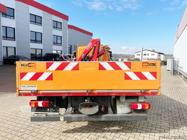 Grue montée sur camion Mercedes-Benz Atego 1023 L 4x2 Atego 1023 L 4x2 mit Kran Fassi F85B.0.21