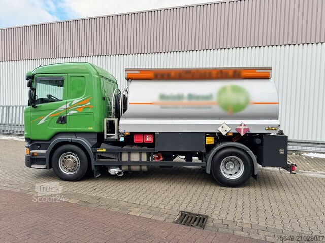 Camion-citerne Scania R450 4x2 R450 4x2, Retarder, ADR, Rohr Tank, ca. 14400l