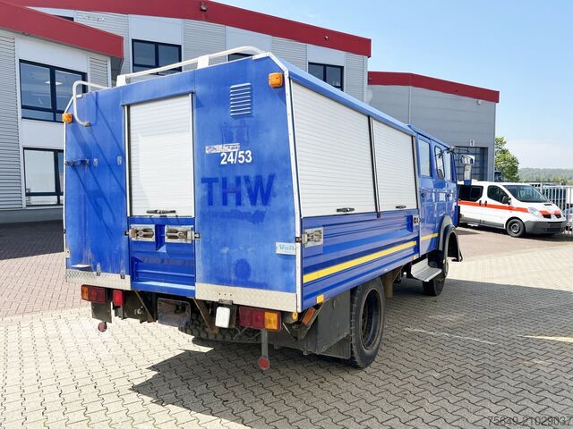 Бортовой грузовик Iveco-Magirus 90-16 AW 4x4 Doka 90-16 AW 4x4 Doka, Mannschaftswagen