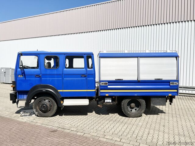 Бортовой грузовик Iveco-Magirus 90-16 AW 4x4 Doka 90-16 AW 4x4 Doka, Mannschaftswagen