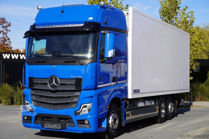 Camion frigorifique Mercedes-Benz Actros 2548 E6 / GIGA / Cab Lounge chair