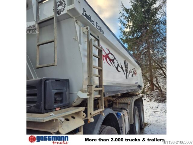 Özel amaçlı kamyon Iveco Trakker AD340T45 8x4, Retarder, Schmitz Stahlmulde