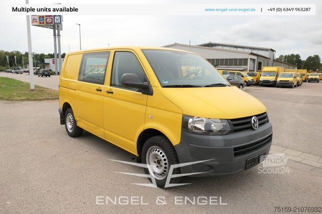 Panel van Volkswagen T5 Transporter 2.0 TDI PARKTRONIK EURO-5 2xSCHIEBETÜR CoC