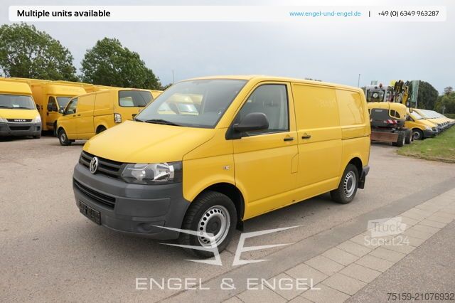Panel van Volkswagen T5 Transporter 2.0 TDI PARKTRONIK EURO-5 2xSCHIEBETÜR CoC