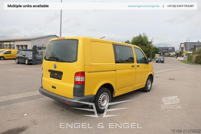 Panel van Volkswagen T5 Transporter 2.0 TDI PARKTRONIK EURO-5 2xSCHIEBETÜR CoC