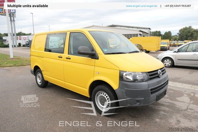 Panel van Volkswagen T5 Transporter 2.0 TDI PARKTRONIK EURO-5 2xSCHIEBETÜR CoC