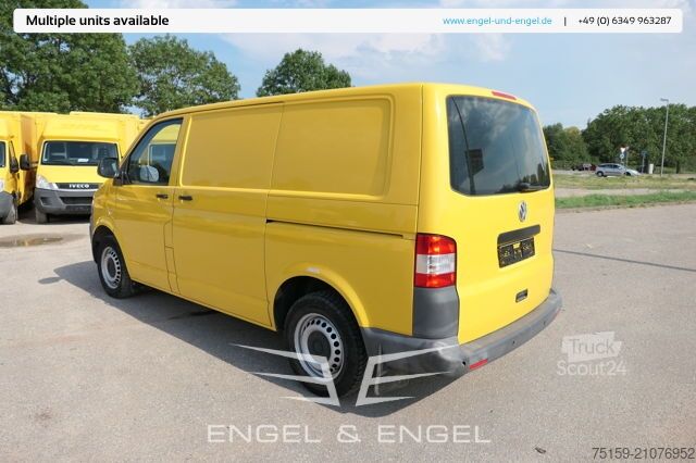 Panel van Volkswagen T5 Transporter 2.0 TDI PARKTRONIK EURO-5 2xSCHIEBETÜR CoC