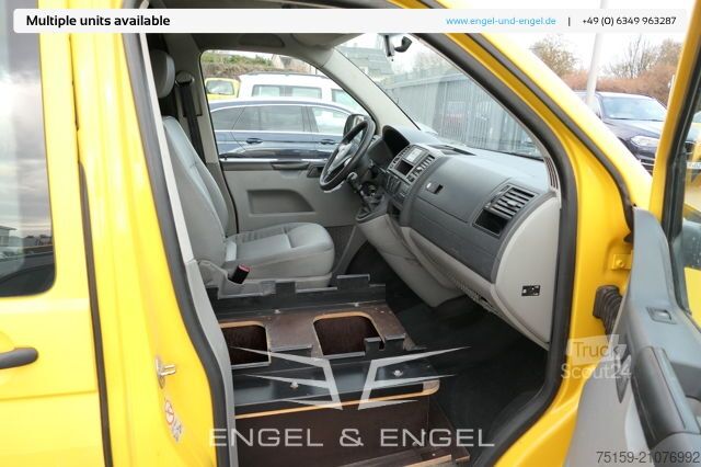 Panel van Volkswagen T5 Transporter 2.0 TDI PARKTRONIK EURO-5 2xSCHIEBETÜR CoC