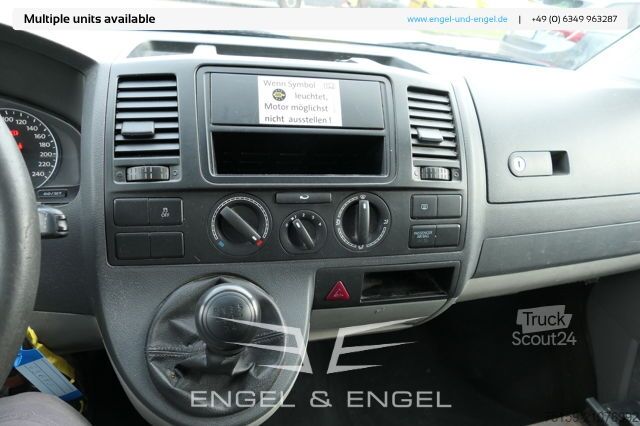 Panel van Volkswagen T5 Transporter 2.0 TDI PARKTRONIK EURO-5 2xSCHIEBETÜR CoC