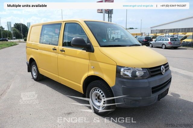 Panel van Volkswagen T5 Transporter 2.0 TDI PARKTRONIK EURO-5 2xSCHIEBETÜR CoC
