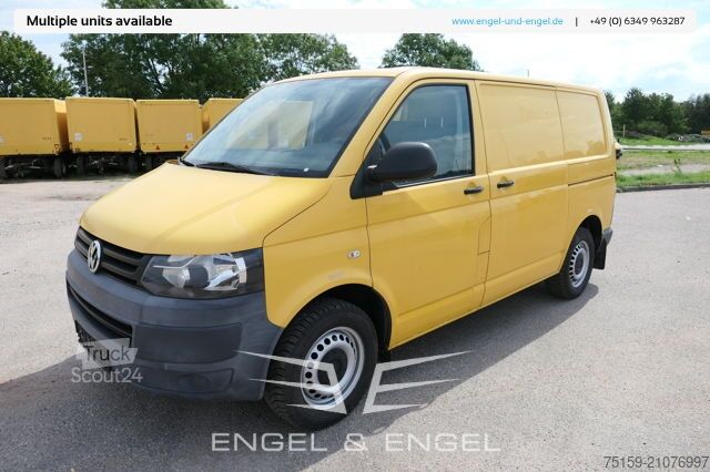 Panel van Volkswagen T5 Transporter 2.0 TDI PARKTRONIK EURO-5 2xSCHIEBETÜR CoC