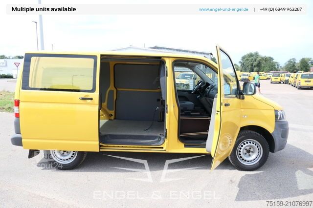 Panel van Volkswagen T5 Transporter 2.0 TDI PARKTRONIK EURO-5 2xSCHIEBETÜR CoC