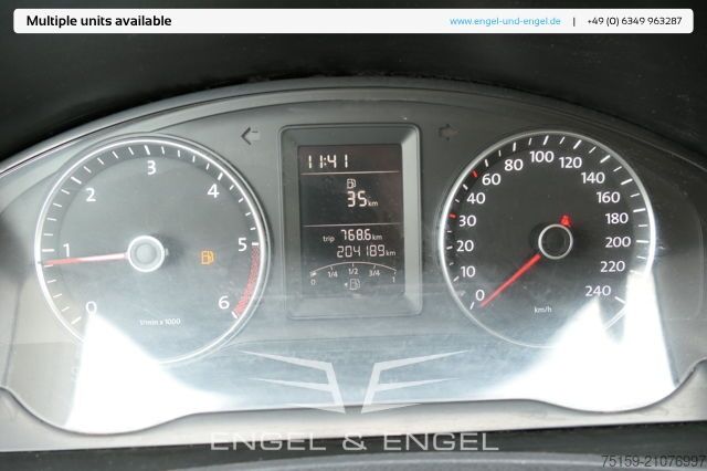 Panel van Volkswagen T5 Transporter 2.0 TDI PARKTRONIK EURO-5 2xSCHIEBETÜR CoC